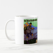 Österreichisches wanderndes Plakat 1910 Kaffeetasse