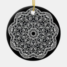 Östliche geometrischer Entwurfs-Verzierung Weihnachtsornament