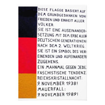 Ostseiten-Galerie, Berliner Mauer, Commerate Fall  Personalisierte Ankündigungen