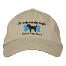 Otterhounds-Regel gestickter Hut Besticktes Baseballcap