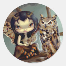 "Owlyn" Aufkleber