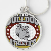 Oxygentees Extrem-Bulldogge Schlüsselband