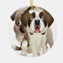 Oxygentees Woofie Weihnachtsbaum Ornament