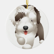 Oxygentees Woofie Weinachtsornamente