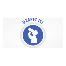 ozapftis Oktoberfest Bayerikone Foto Karten