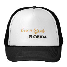 Ozean-Straßen-Florida-Klassiker Baseball Kappen