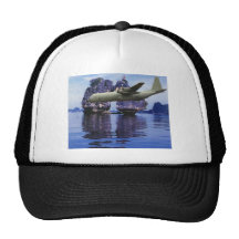 P-3 Orion über Vietnam Baseball Mütze