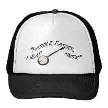 PADDEL SCHNELLER, HÖRE ICH BANJO MUSIC-HAT BASEBALL CAP