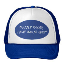 PADDEL SCHNELLER HÖRE ICH BANJO MUSIC-HAT KULT CAP