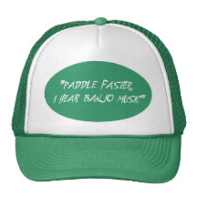 PADDEL SCHNELLER HÖRE ICH BANJO MUSIC-HAT MÜTZE
