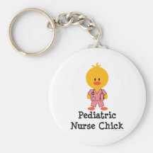 Pädiatrisches Krankenschwester-Küken Keychain Schlüsselanhänger