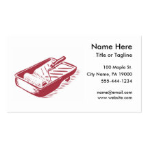 Painter Handyman Business Card Template