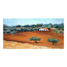 Paisagem Alentejana Photo Karte