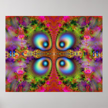 Paisley-Spiel Plakat