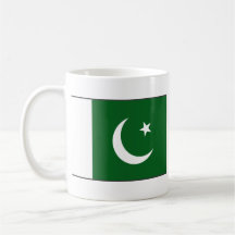 Pakistan-Flagge ~ Karten-Becher Tee Haferl