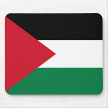 Palästina-Flagge Mousepad