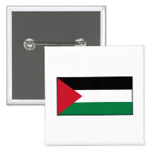 Palästina - palästinensische Flagge Anstecknadelbutton