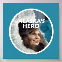 Palin ALASKA Plakat