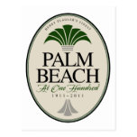 Palm Beach bei 100 Postkarte
