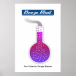 Pan-Galaktisches Gargle-Bläser-Plakat