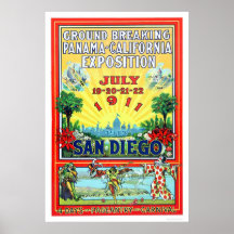 Panama- - Kalifornien-Ausstellung in San Diego 191 Posterdrucke