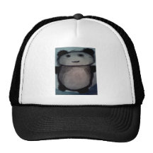 Panda auf Wasserfarbe Retrocap