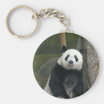 Panda-Bär u. Baby-Panda Keychain Schlüsselanhänger