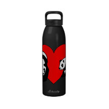 Panda-Bärn-Liebe Trinkflasche