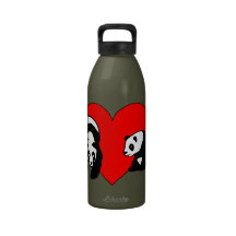 Panda-Bärn-Liebe Trinkflasche