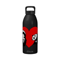 Panda-Bärn-Liebe Wasserflasche