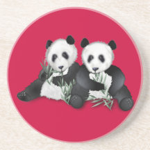 Panda-Bärn-Untersetzer