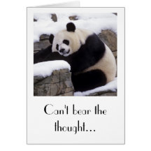 Panda erhalten wohle Karte