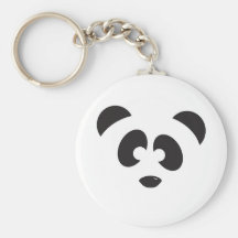 Panda-Gesicht Schlüsselband