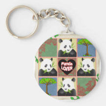 PANDA-LIEBHABER - GESCHENKE SCHLÜSSELBÄNDER