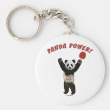 Panda-PowerPing Pong Schlüsselband