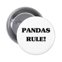 Panda-Regel Anstecknadelbutton