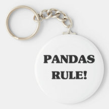Panda-Regel Schlüsselbänder