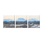 Panoramablick von Lethbridge und von Bergen Galerie Faltleinwand