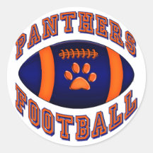 Panther-Fußball Sticker