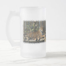Panthera-Jaguar-mattierter Bier-Becher Kaffeehaferl