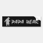 Papa-Bär Auto Sticker