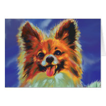 papillion Welpenkarte