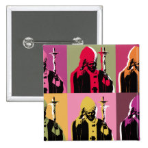 Papst Johannes Paul II. Anstecknadelbuttons