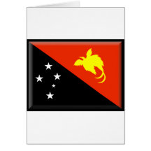 Papua-Neu-Guinea Flagge Karten