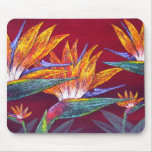 Paradiesvögel die tropische Blume - multi Mousepads