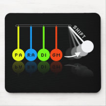 Paradigma-Schiebelogo Mousepad