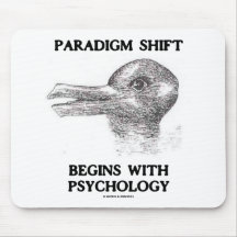 Paradigma-Verschiebung fängt mit Psychologie an Mousepads
