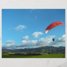 Paramotoring Bedruckte Flyer