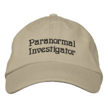 Paranormal Forscher gestickter Hut Bestickte Kappen