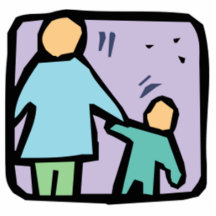 Parent and Child Photo Cut Outs